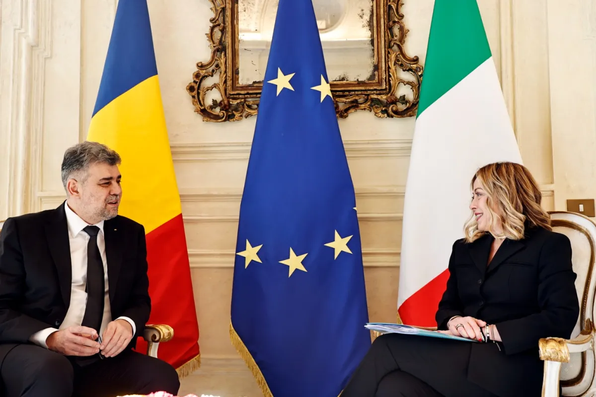 Marcel Ciolacu s-a întâlnit cu Giorgia Meloni și Papa Francisc