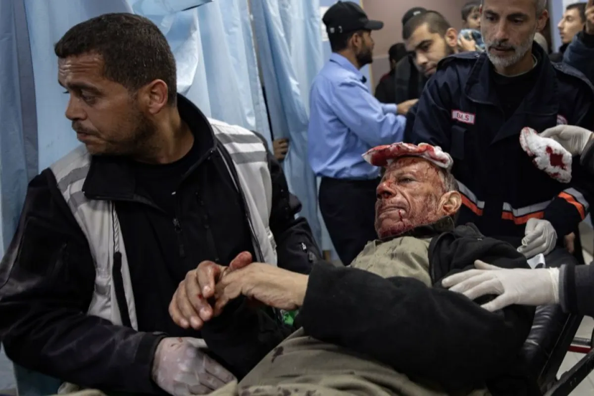 Armata israeliană a operat numeroase arestări într-un spital din Fâşia Gaza