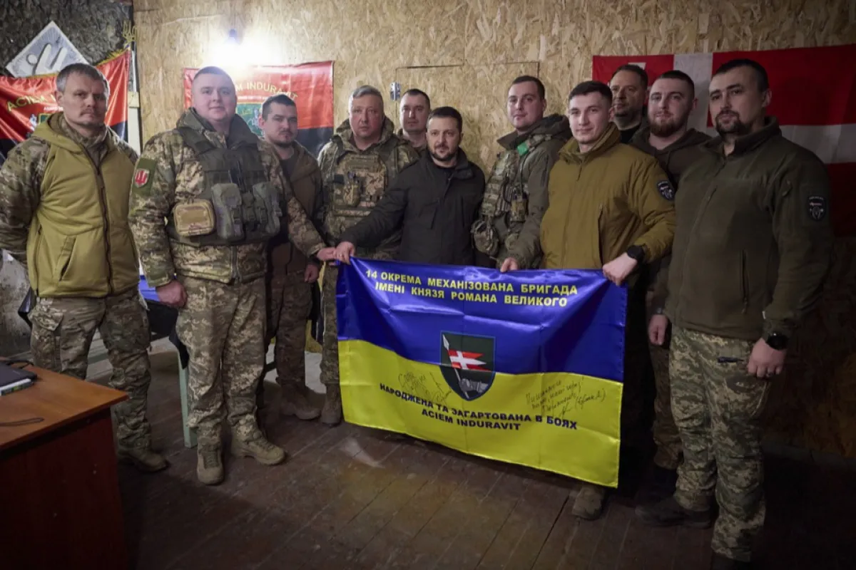 Președintele ucrainean, Volodimir Zelenski: situația de pe front e „extrem de dificilă”