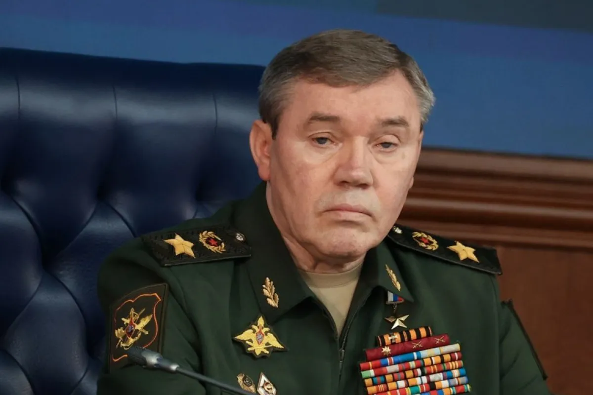 Comandantul armatei ruse, generalul Valeri Gherasimov,  a mers pe frontul din estul Ucrainei