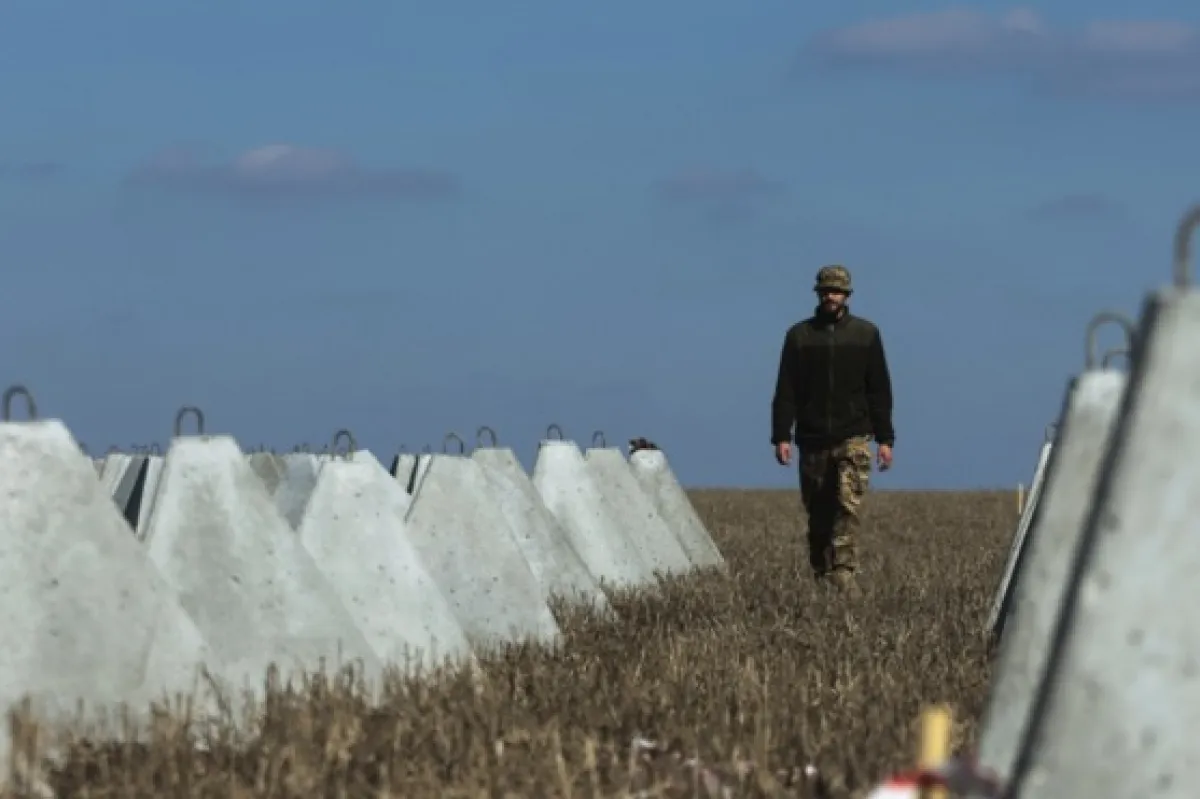 Ucraina construiește linii de apărare lângă linia frontului de la Zaporojie