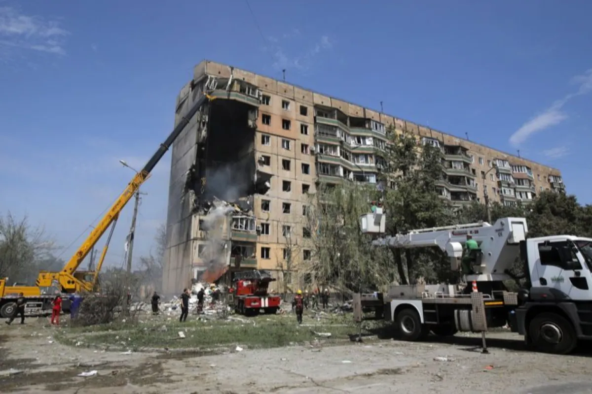 Ruşii lansează o nouă ploaie de drone asupra Ucrainei