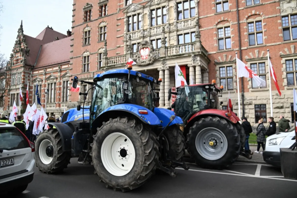 Noi proteste ale fermierilor polonezi