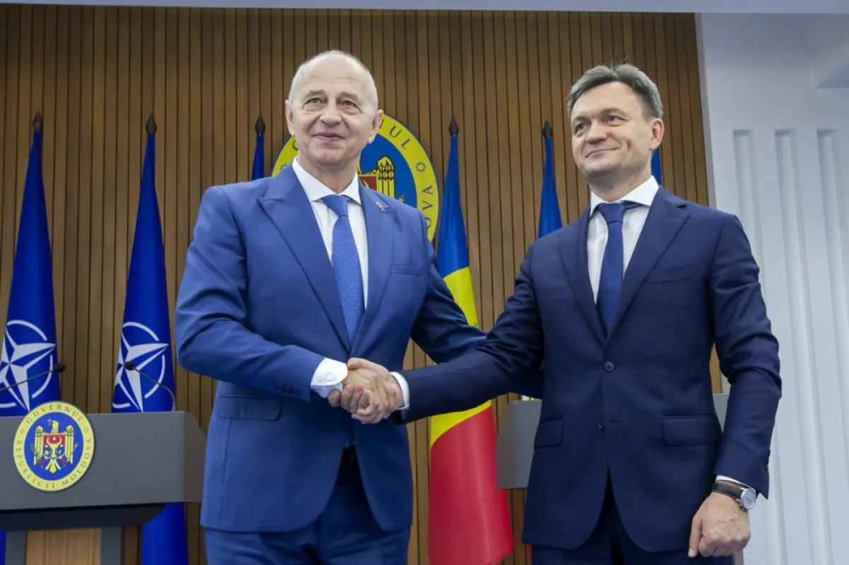 Premierul Moldovei, Dorin Recean, vizită de lucru la Bucureşti