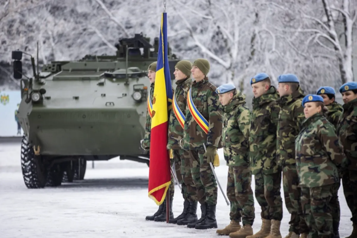Militari români desfășoară un exercițiu comun cu militari moldoveni și americani