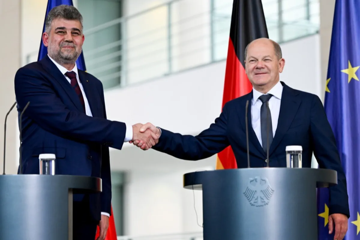 Olaf Scholz, vizită oficială în România