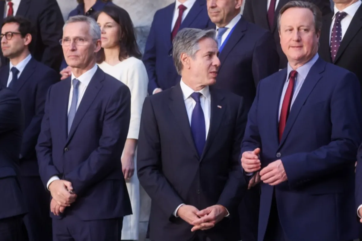 Reuniunea de două zile a miniștrilor de externe ai NATO, Bruxelles, Belgia, 03 aprilie 2024