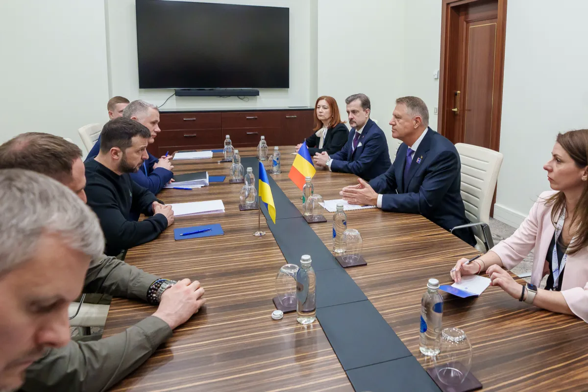 Întâlnire Iohannis - Zelenski