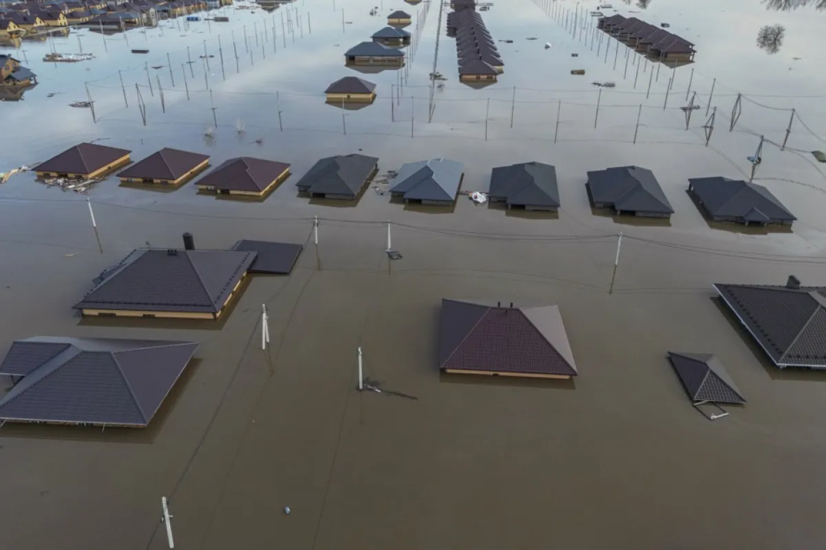 Apele fluviului Ural continuă să crească